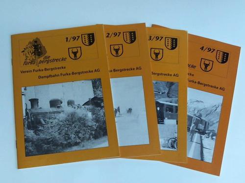 VFB-Verein Furka-Bergstrecke - Die Furka-Bergstrecke. 14. Jahrgang 1998, Heft 1 bis 4