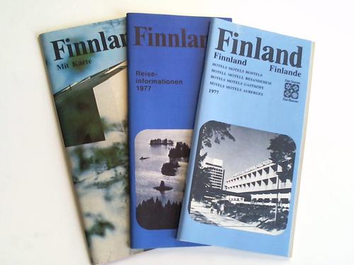 Finnland - 3 Informationsbroschren fr Touristen