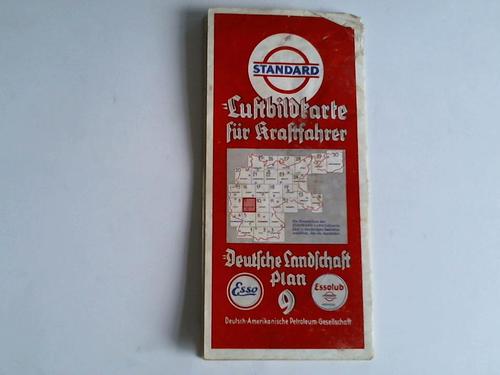 Esso - Deutsch-Amerikanische Petroleum Gesellschaft (Hrsg.) - Deutsche Landschaft Plan 9: Hessenland. Standart-Luftbildkarte fr Kraftfahrer