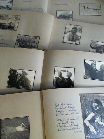 (Reise-Fotoalben) - 4 Private Fotoalben eines jungen, verliebten Paares: Zwei Alben einer Thringen-Reise und zwei Alben einer Winterreise nach Sdtirol 1932