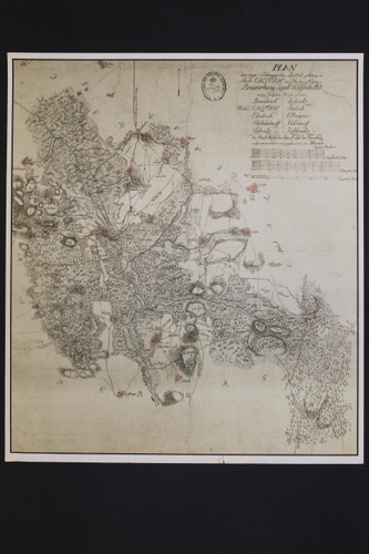 Calvrde - Niedersachsen - Plan der zum Schningischen District gehrigen Amts Calvrde im Herzogthum Braunschweig-Lneburg-Wolfenbttel
