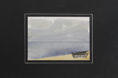 Annerer, Hans - 4 Landschaftsmotive am Meer - Originale Aquarelle