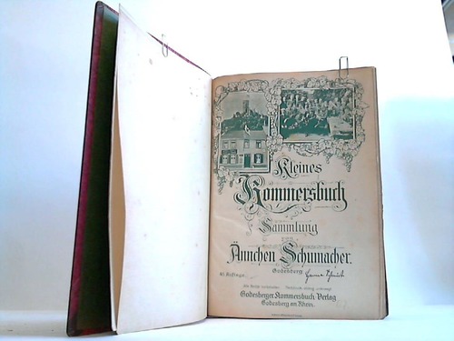 Schumacher, nnchen - Kleines Kommersbuch