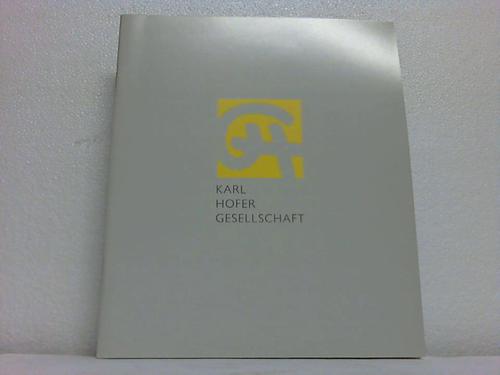 Karl-Hofer-Gesellschaft (Hrsg.) - Karl Hofer Gesellschaft