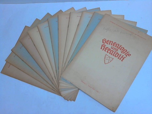 Gener, Gerhard (Hrsg.) - Genealogie und Heraldik. 12 Hefte