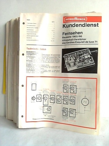 Nordmende Rundfunk, Bremen (Hrsg.) - 41 Fernseh-Service-Informationen
