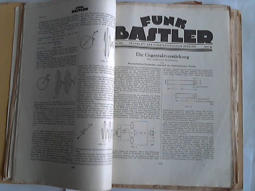 Funkbastler - Fachblatt des Deutschen Funktechnischen Verbandes. 21 Hefte
