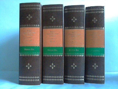 Brockhaus, F. A. (Hrsg.) - Bilder-Connversations-Lexikon fuer das deutsche Volk. Ein Handbuch zur Verbreitung gemeinnuetziger Kenntnisse und zur Unterhaltung. In vier Bnden