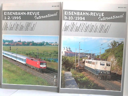 Eisenbahn-Revue International 1994 - 4 Hefte in 2 Heften