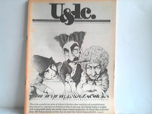 U&lc international - Upper and lower case. The international journal of Typographics. Volume 13, Number 1, May 1986