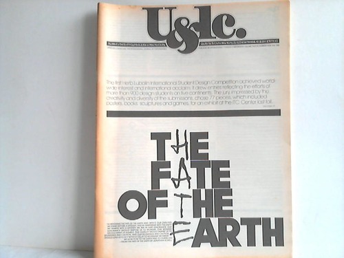 U&lc international - Upper and lower case. The international journal of Typographics. Volume 12, Number 4, Feb. 1986