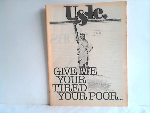 U&lc international - Upper and lower case. The international journal of Typographics. Volume 13, Number 2, August 1986