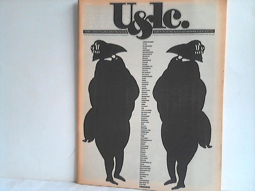 U&lc international - Upper and lower case. The international journal of Typographics. Volume 11, Number 4, Feb. 1985
