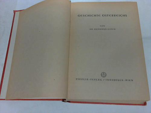 Gsteu, Hermann - Geschichte sterreichs