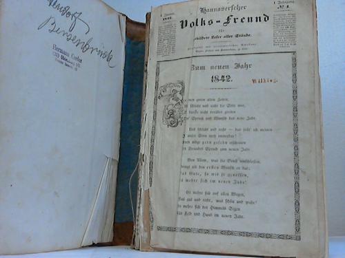 Hammerstein, Eugen Freiherr von (zu Celle) - Hannoverscher Volks-Freund fr gebildete Leser aller Stnde. 1. Jahrgang in 104 Ausgaben