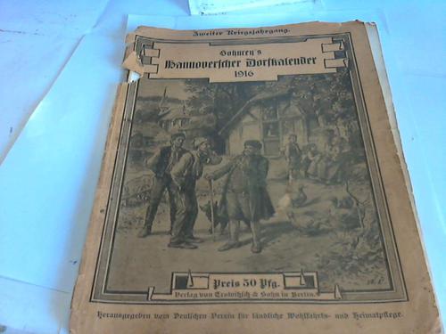 Sohnrey`s Hannoverscher Dorfkalender - 1916