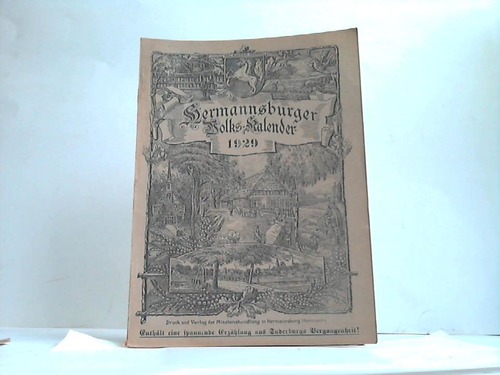 Hermannsburger Volks-Kalender - 1929