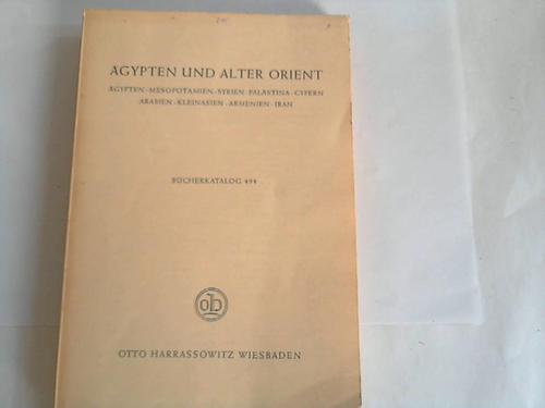Harrassowitz, Otto - 2 Bcherkataloge des Antiquariates