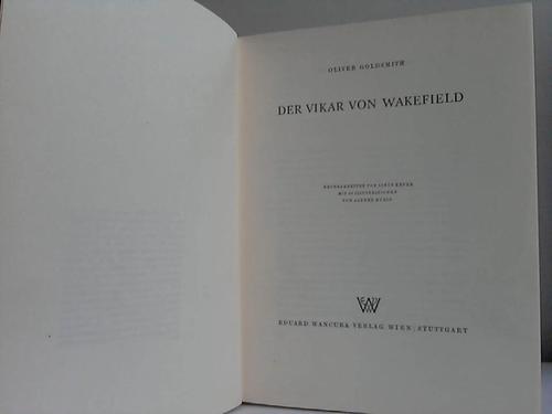 Goldsmith, Oliver - Der Vikar von Wakefield