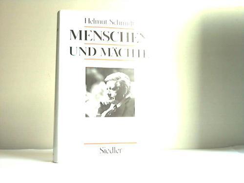 Schmidt, Helmut - Menschen und Mchte