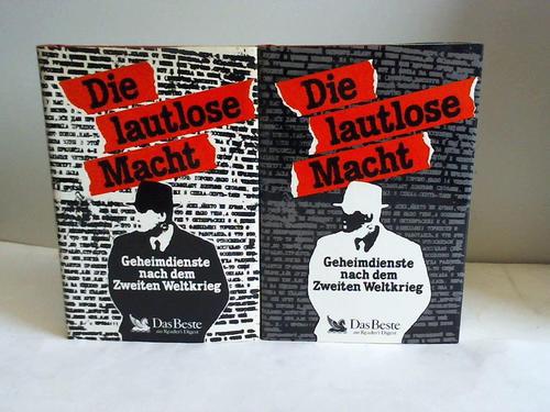 Die lautlose Macht - Geheimdienste nach dem Zweiten Weltkrieg, 1. und 2. Band. Zusammen 2 Bnde