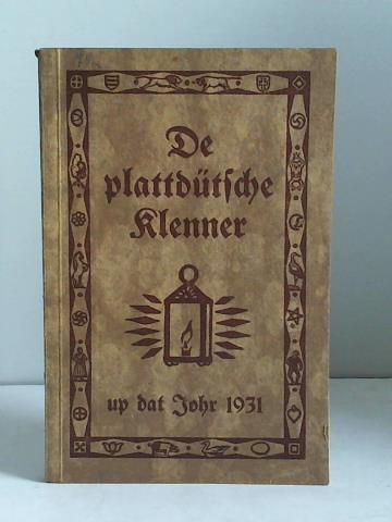 Ollnborger Kring (Hrsg.) - De plattdtsche Klenner up dat Johr 1931