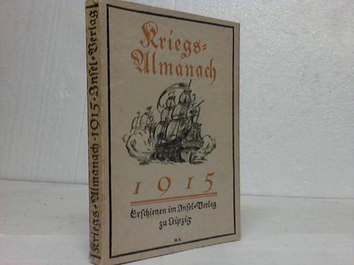 Kriegs-Almanach 1915 - Kalendarium
