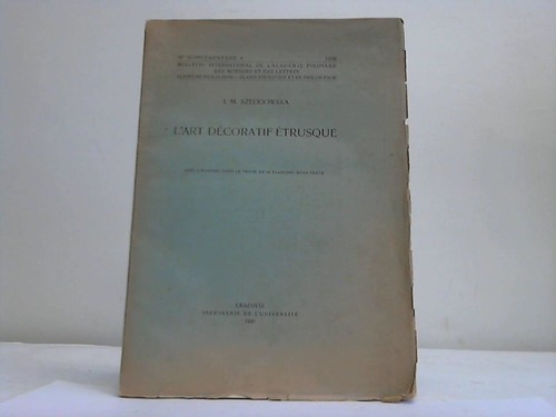 Szeligowska, I. M. - L'art Dcoratif trusque