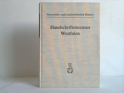 Hinz, Ulrich - Handschriftencensus Westfalen