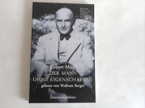Weinmann, Martin [Hrsg.] - Der Mann ohne Eigenschaften. 2 MP3-CDs und Beiheft