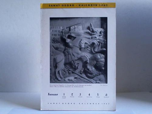 Wochen-Kalender - Sankt Georg-Kalender 1962