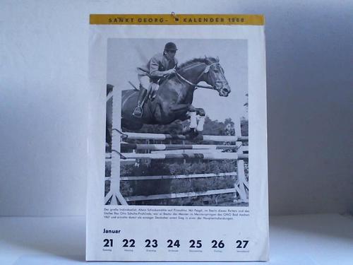 Wochen-Kalender - Sankt Georg-Kalender 1968
