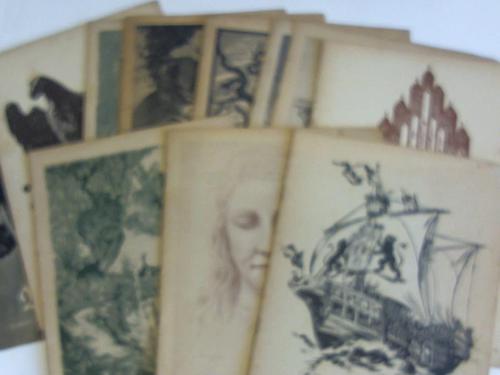 Bchergilde - Zeitschrift der Bchergilde Gutenberg. Sammlung von 11 Heften aus 1939 - 41