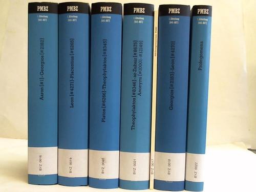 Winkelmann, F./ Lilie, Ralph-Johannes/ Ludwig, Claudia/ Pratsch, Thomas/ Rochow, Ilse - Prosopographie der mittelbyzantinischen Zeit. 6 Bnde und Abkrzungsverzeichnis