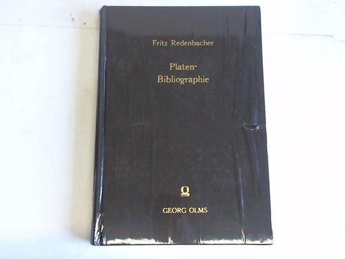 Redenbacher, Fritz - Platen-Bibliographie