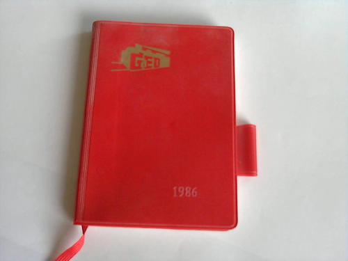 Gewerkschaft der Eisenbahner Deutschlands (GdED) - Taschenbuch fr das Fahrpersonal der DB 1986