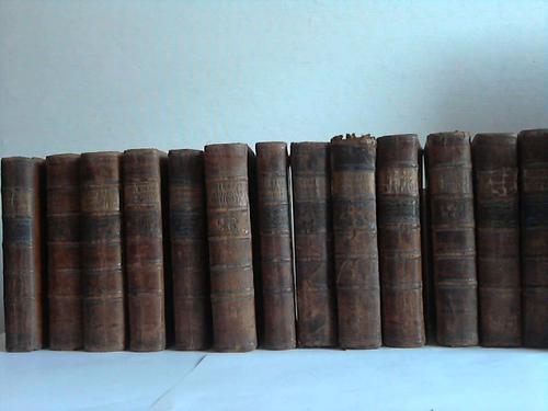 Chirurgische Bibliothek. 12 komplette Bände (Bände 1 - 4 und 8 - 15) sowie 2 Bände Register über die ersten 12 Bände der Chirurgischen Bibliothek. Zusammen 14 Bände