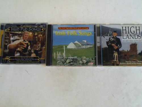 (Irish Folk) - Irish Pub Songs/Irish Folk Songs/High Lands. The Best from Scottland. 3 CDs