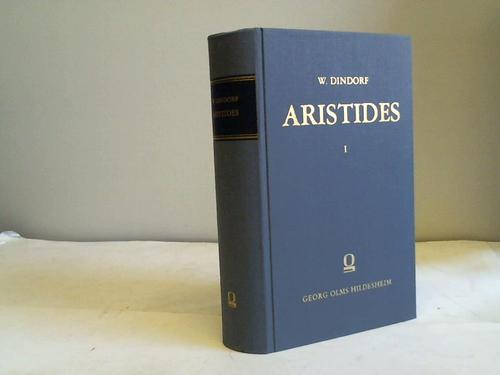 Dindorff, W. - Aristides, Band 1