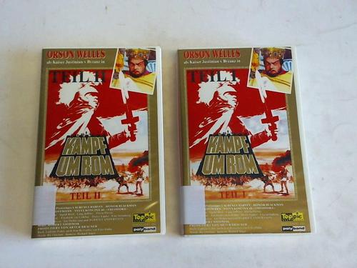 Kampf um Rom - Teil I und II. Zwei VHS-Kassetten