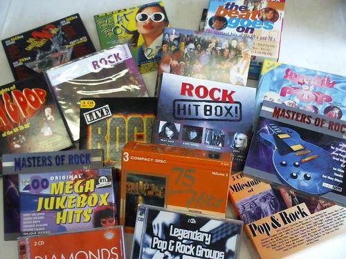 (Pop & Rock) - 17 Sampler-Boxes mit 61 CDs