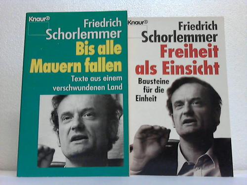 Schorlemmer, Friedrich - 2 verschiedene Bnde