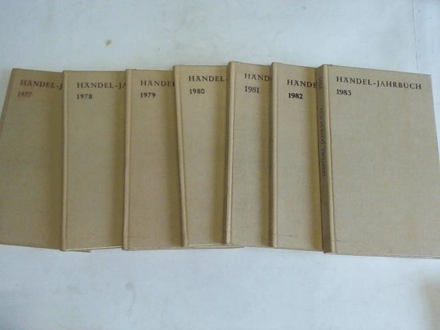 Georg-Friedrich Hndel-Gesellschaft (Hrsg.) - Hndel-Jahrbuch. 7 Ausgaben