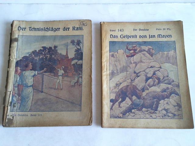 Kabel, Walter - Der Tennisschlger der Rani/Das Gespenst von Jan Mayen. 2 Hefte