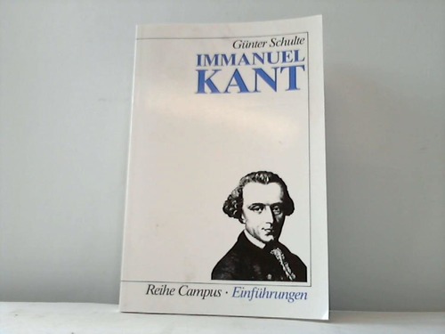 Schulte, Gnter - Immanuel Kant