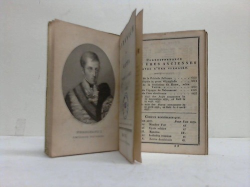 Justus Perthes Verlag (Hrsg.) - Almanach de Gotha pour l`anne 1837