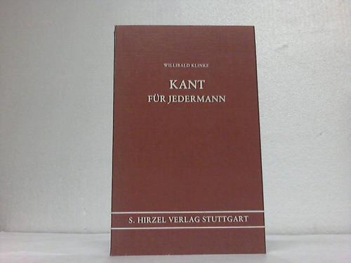 Klinke, Willibald - Kant fr Jedermann