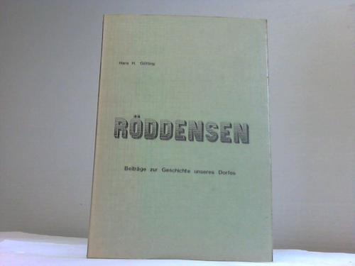 Rddensen - Gtting, Hans H. - Rddensen. Beitrge zur Geschichte unseres Dorfes