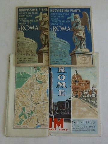 (Rom) - Neuer Stadtplan von Roma (2 verschiedene Ausgaben)