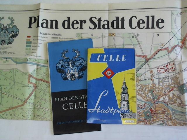 (Celle) - Plan der Stadt Celle/ Celle Stadtplan/ Plan der Stadt Celle. 3 Stadtplne
